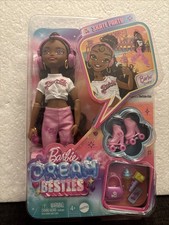 Barbie Dream Besties BROOKLYN 11” Music Theme Skate Party Doll Sealed