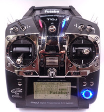 FUTABA T10J 10 CHAN 2.4GHZ MODE 2 TRANSMITTER GOOD CLEAN CONDITION