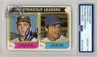 Nolan Ryan 1974 Topps Strikeout Leaders Autograph Card #207 PSA/DNA 10