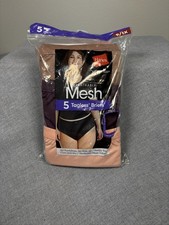 Hanes Just My Size Women's Breathable Mesh Tagless Briefs 5 Pack 9/1X