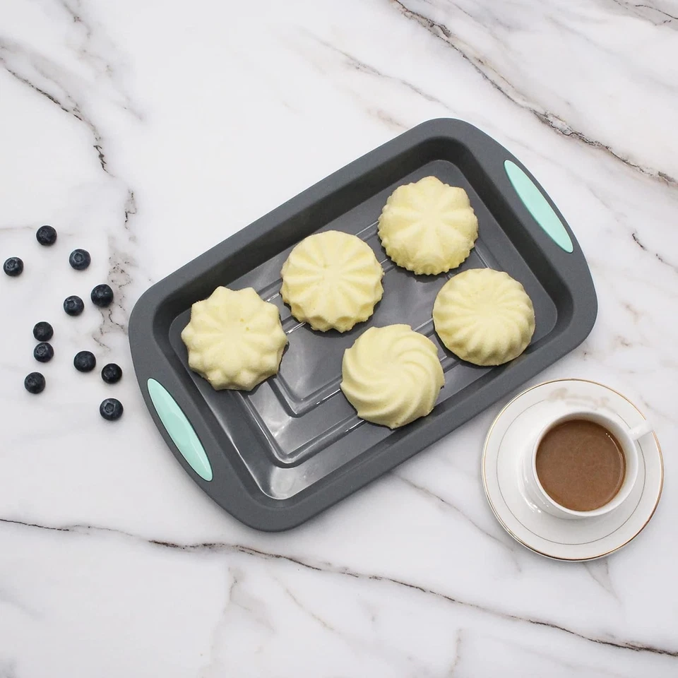 Hornear cupcakes de silicona para encontrar 3,15" x 1,46", azul/verde/rosa/púrpura  Foto 3 de 4