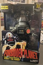 Forbidden Planet Robby The Robot Figure with Light Walking Sound New Not Testd