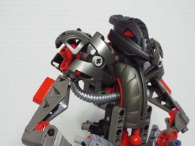 LEGO BIONICLE MAKUTA (8593) COMPLETE FIGURE 6 HOLE CHIN KRAAKAN *FREE SHIPPING*