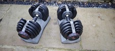 Bowflex Adjustable Dumbbells 5lbs - 52.5lbs Used.