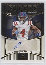 2024 Panini Luminance Future Signatures NIL Quinshon Judkins #FSN-QJS Auto 1co7