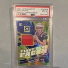 2024 Panini Donruss Optic Rookie Relic Drake Maye Patriots PSA 10 #FYF-DME