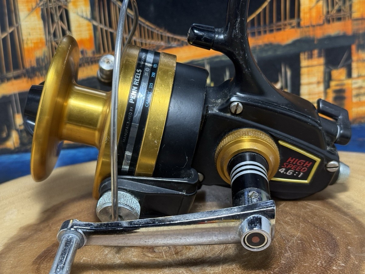 Vintage Penn 850-SS Spinning Fishing Reel, Made in “USA