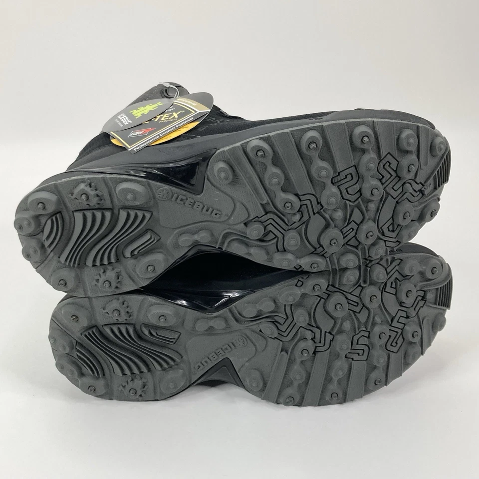 Icebug Hombres Detour Bugrip GTX Botas Negras BOA Gore-Tex Hombres Bota Talla 7.5 NUEVO Foto 4 de 4