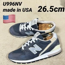 Beautiful New Balance U996NV New color NAVY USA 26.5cm