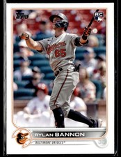 2022 Topps Update #US70 Rylan Bannon RC Baseball Card 1103T