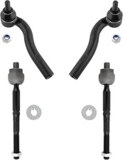 BOXI Set of 4 Front Inner Outer Tie Rods Ends Fit for Lexus GS300 1998 1999