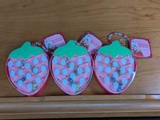 Lot of 3 Strawberry Shortcake Friends Necklace Sets NWT Rare Factory Error HT