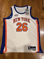 Authentic New York Knicks Custom Jersey #26 Size XL