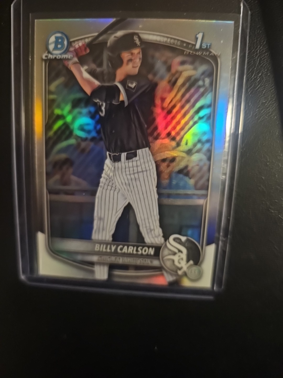 2025 Bowman Draft Billy Carlson 1st Prospect Chrome Refractor