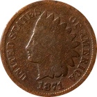 1871 Indian Cent