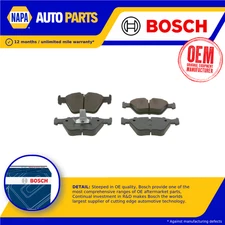 Brake Pads Set fits BMW 535 E39 3.5 Front 96 to 97 Bosch 34111163387 34111163953