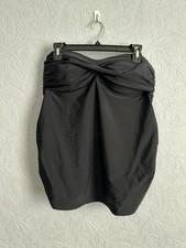 Old Navy Size Large Black Twist Front Strapless Tankini Swim Top L18