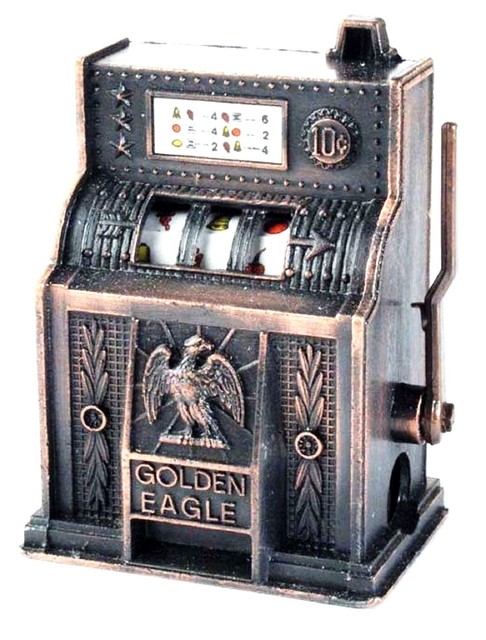 All metal slot machine banks All metal slot machine banks