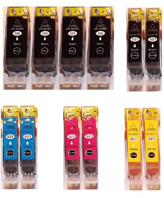 12 Druckerpatronen für Canon PIXMA IP3600 IP4600X IP4700 MP540 MP560 MP640 MP540