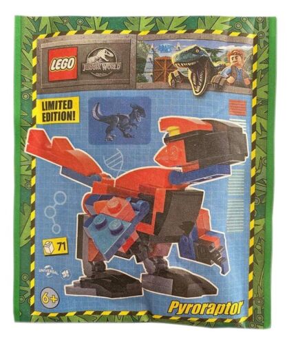 Original LEGO Jurassic World Limited Edition polybag minifigure Pick yours NEW - Picture 7 of 24