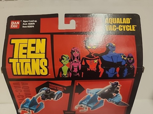 2004 Bandai Teen Titans Aqualad Vac-Cycle - Picture 11 of 19
