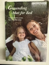 Grounding Mat for Bed earthing Grounding Pad for Quality Sleep Recovery Nature