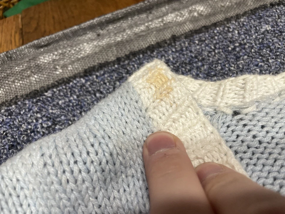 Suéter Vintage Opciones Diseño Mujer XL Playa Faro Cárdigan K6 Foto 4 de 4