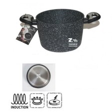 PENTOLA SUPERIOR CRISTIAN CHEF Ø 24 Cm ANTIGRAFFIO FONDO A INDUZIONE