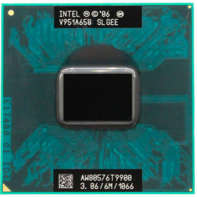 Cpu Processor Intel Core 2 Duo T9900 3.06 Ghz çift çekirdekli 6 M 1066 İşlemci Soket P Işlemci Computer Cpu - Foto 9