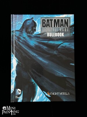 Batman Miniature Game Rulebook Knight Models DC Comics Hardcover Englisch BMG001