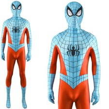 Web-man Spiderman Jumpsuit Costume Cosplay Spandex 3D Bodysuit Halloween Zentai