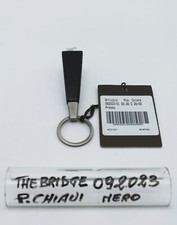Portachiavi - Pelle e Metallo- Nero- Cod.092023 - The Bridge