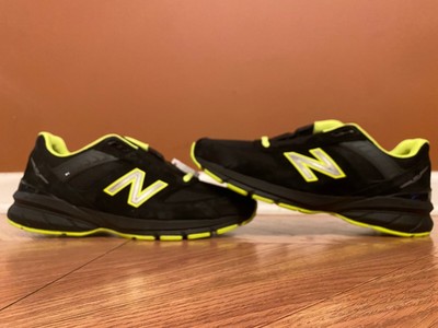 New Balance 990v5 Black Hi Lite Volt Made in the USA Size 10.5 M990BY5 |  eBay