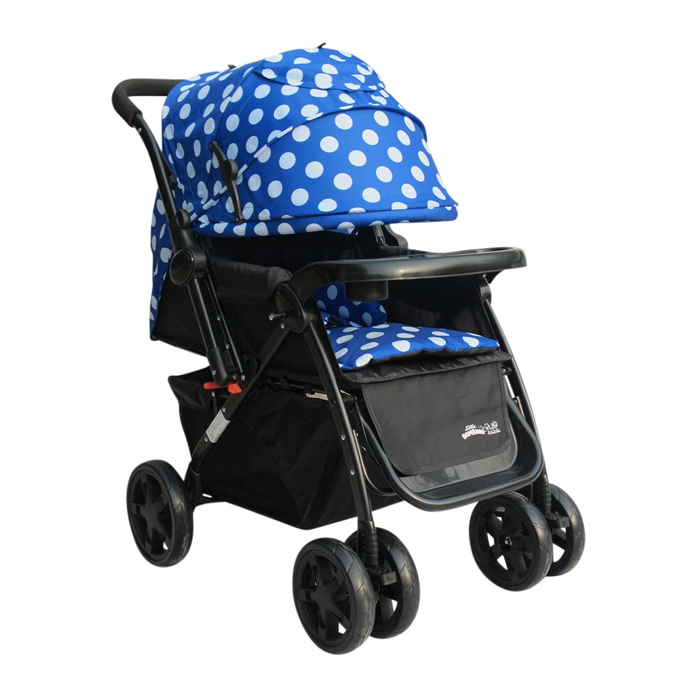 Extra Large Lightweight Buggy Stroller with Storage Easy Fold