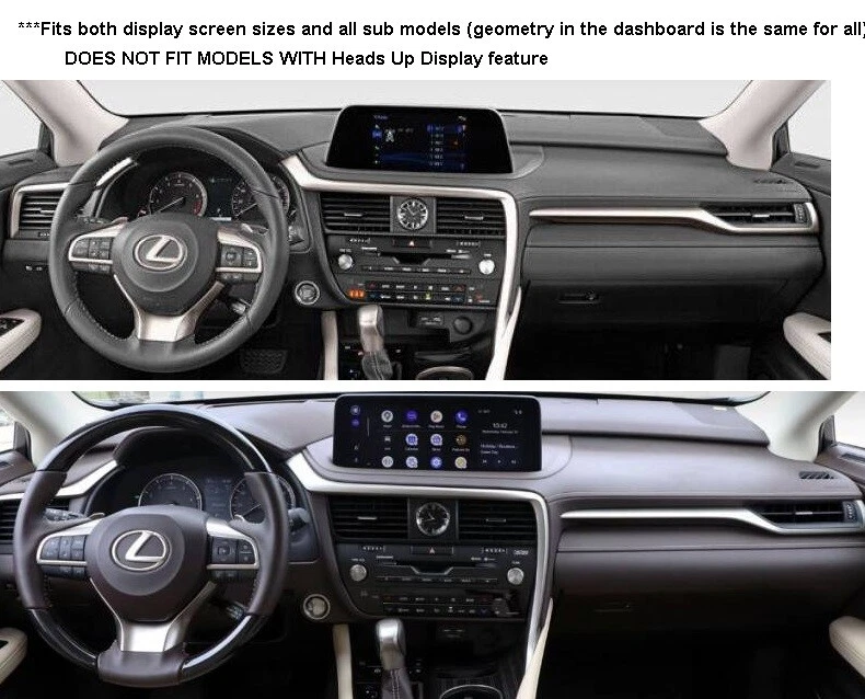 Cubierta de tablero personalizada para Lexus serie RX 2020-2022 (sin HUD) elige el color #38-212 Foto 2 de 4