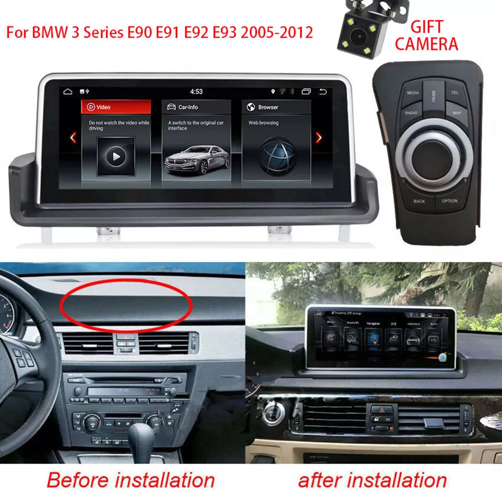 Autoradio Gps Bmw Série 3 e90, e91, e92, e93 de 2005 à 2012