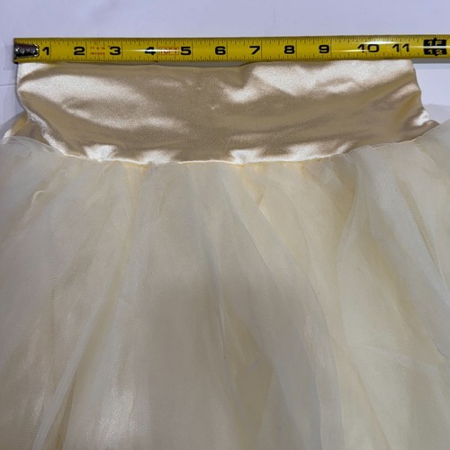 Weissman Music Box Dance Dress Tutu Costume Small Adult Ivory Silver Lace Tulle - Picture 16 of 20