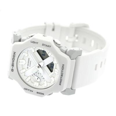 Casio G-Shock GA-2300-7A White Dial Analog Digital Futuristic
