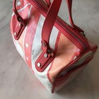 Emilio Pucci Mini Boston Bag Orange Marble Pattern Ladies Used