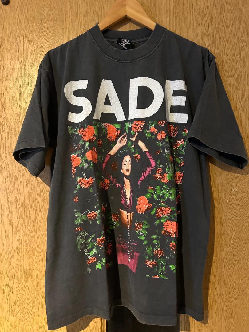 SADE Kiss of Life Tシャツ Lサイズ Sade Kiss Of Life black T shirt Retro style Graphic tee S