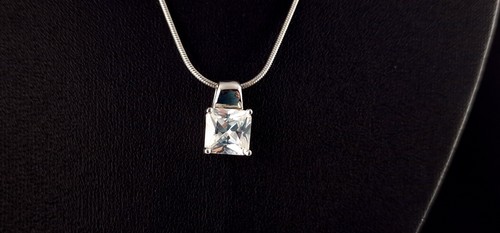 Anhänger Silber 925 Zirkonia - attraktiv modern & funkelnd - Bild 4 von 11