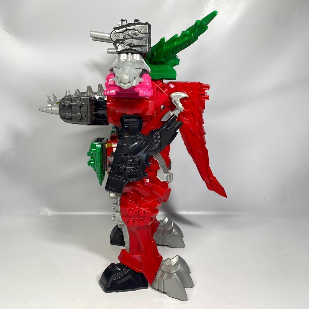 Power Rangers Dino Fury - Figurines DX Kishiryu-Oh & Dime Volcano Dimetro - Occasion