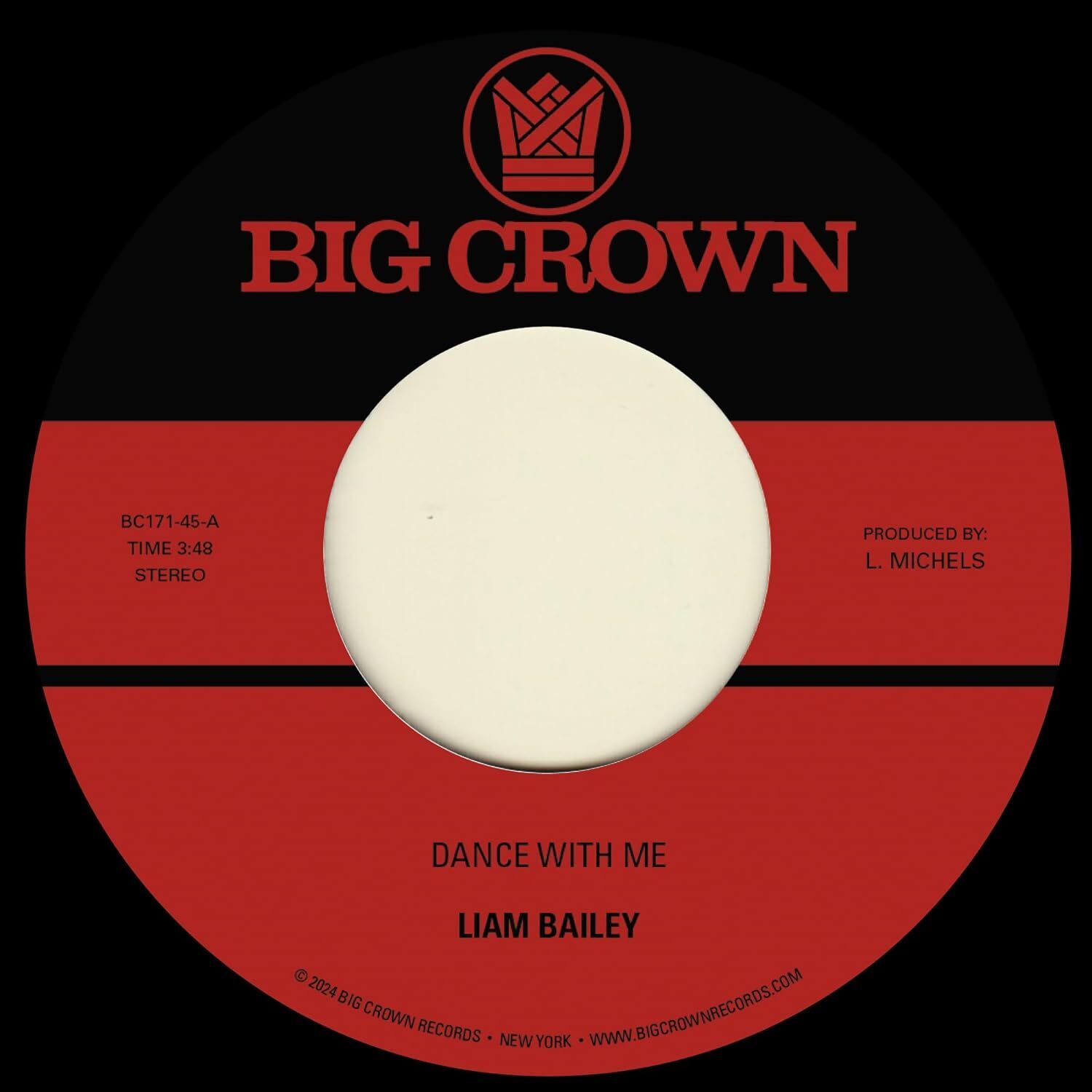 Liam Bailey Dance With Me/Mercy Tree (Vinyl LP) 7" Single