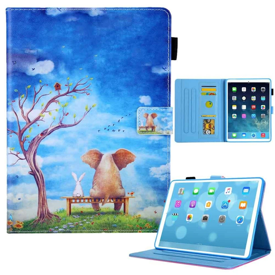 For iPad Mini 6 5 4 3 2 / iPad Air 4 3 2 Magnetic Flip Leather Case Stand Cover - Image 4 of 4
