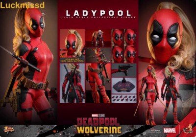 In Stock Hot Toys MMS747 Deadpool & Wolverine 1/6 Ladypool New