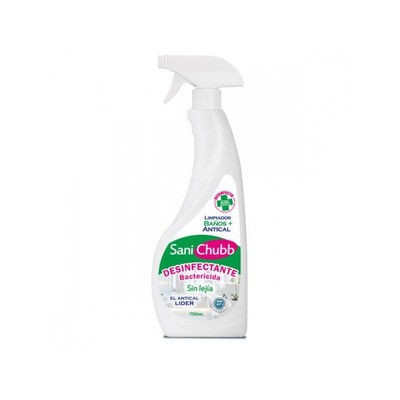 Sani Chubb Limpiador Baños Desinfectante Sin Lejía Pulverizador 750ml
