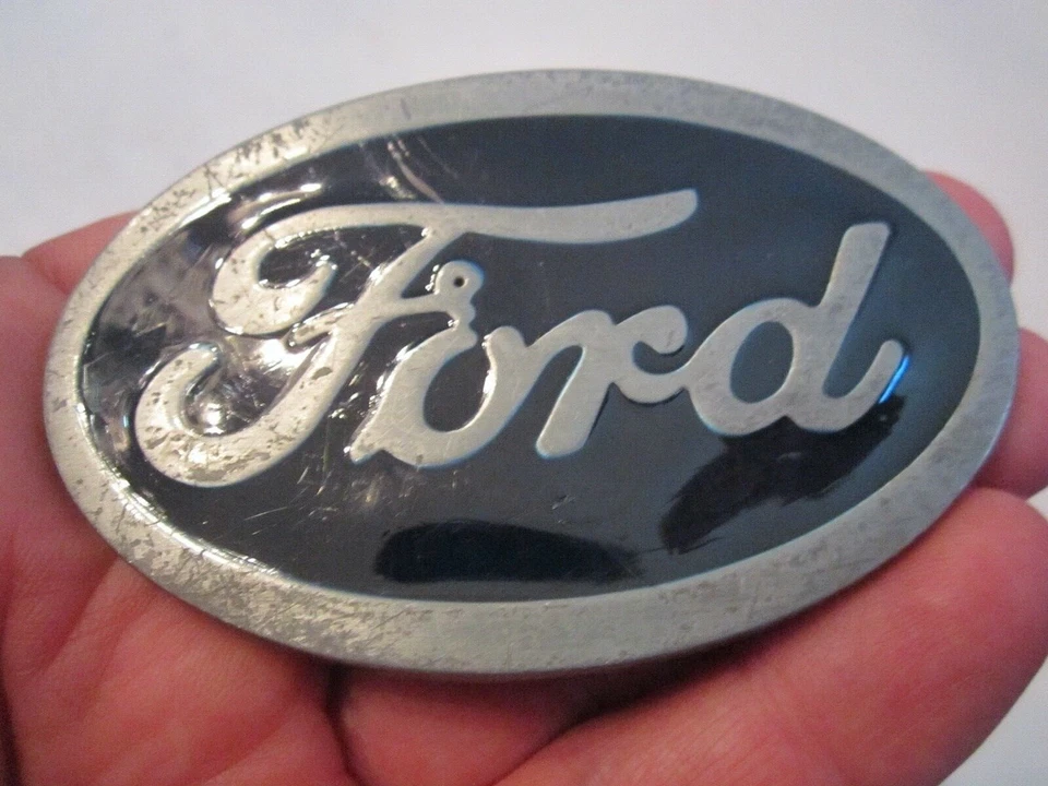 DE COLECCIÓN FORD MOTOR COMPANY HEBILLA DE CINTURÓN - GW-14 Foto 2 de 3