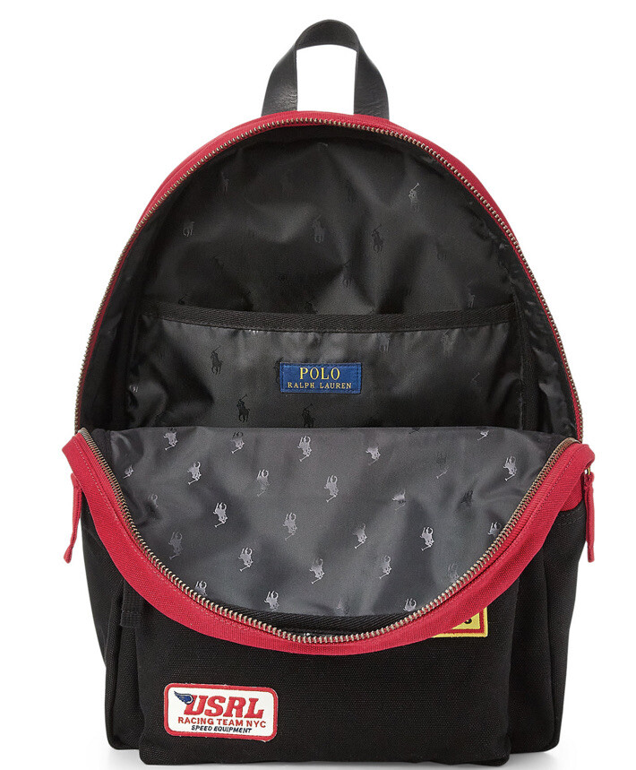 Polo Ralph Lauren Motocross Racing Backpack Bag Crossbody
