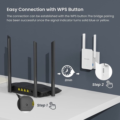 A33 AX3000 Wi-Fi 6 Range Extender Dual Band Broadband/Wi-Fi Extender Booster - 第 8/9 張圖片