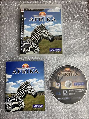 Afrika Africa PS3 Sony Playstation 3 USA ESRB NATSUME Complete CIB NTSCU English